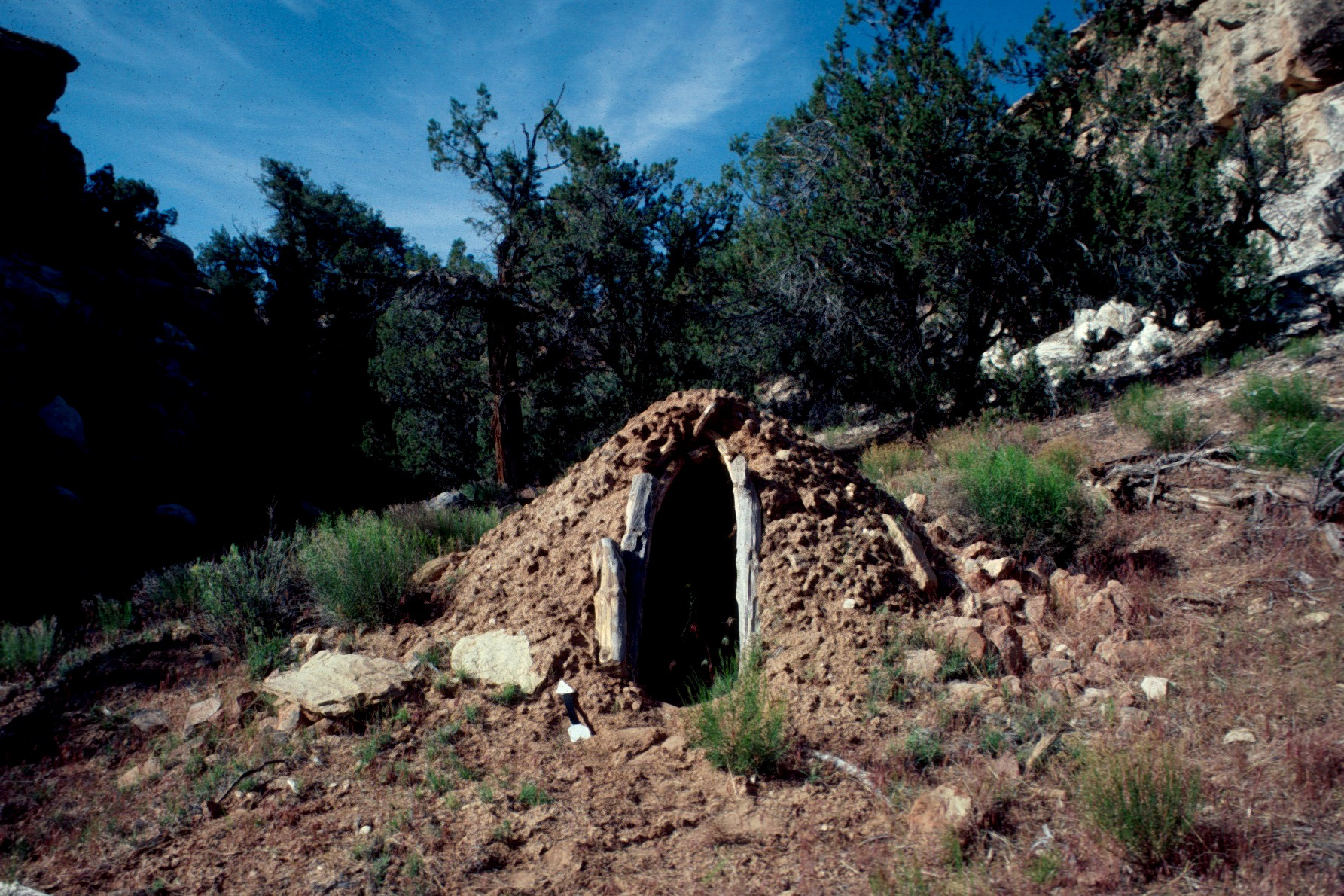 Navajo Sweat House Southeastern Utah Images Colorado Encyclopedia