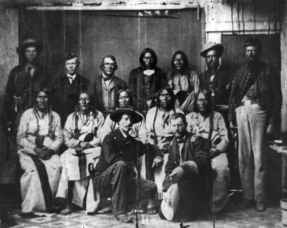 Arapaho and Cheyenne Delegation at Camp Weld, 1864 Images Colorado