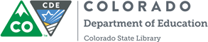 Colorado Department of Education Colorado State Library